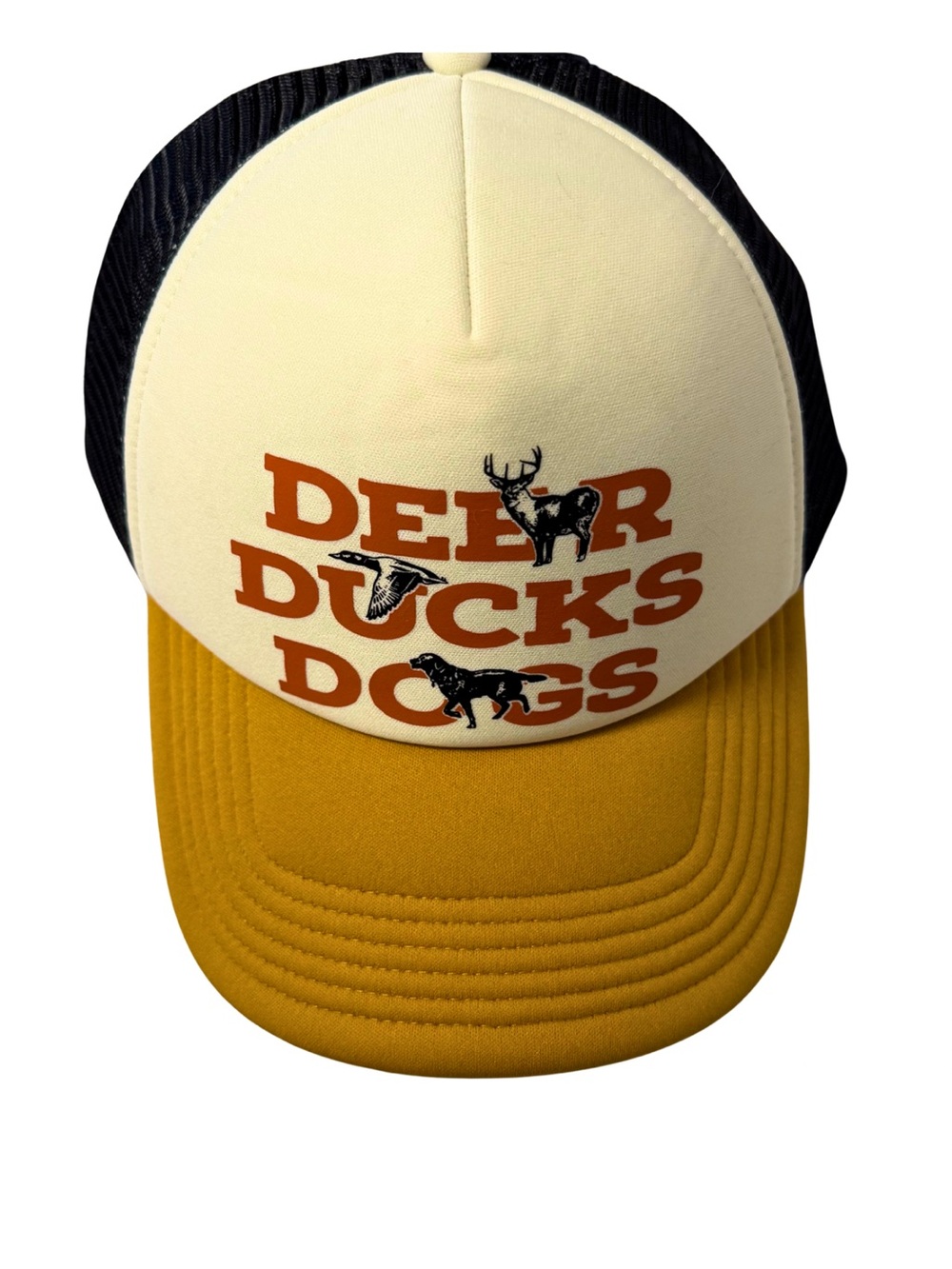 Columbia PHG Deer Ducks Dogs Trucker Hat NWT